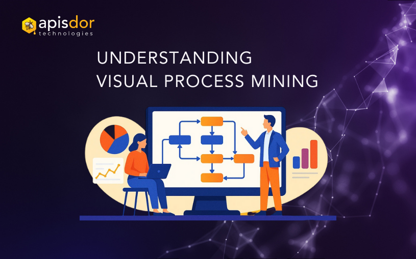 Visual Process Mining Stimulates Business Automation with Low-Code Tools