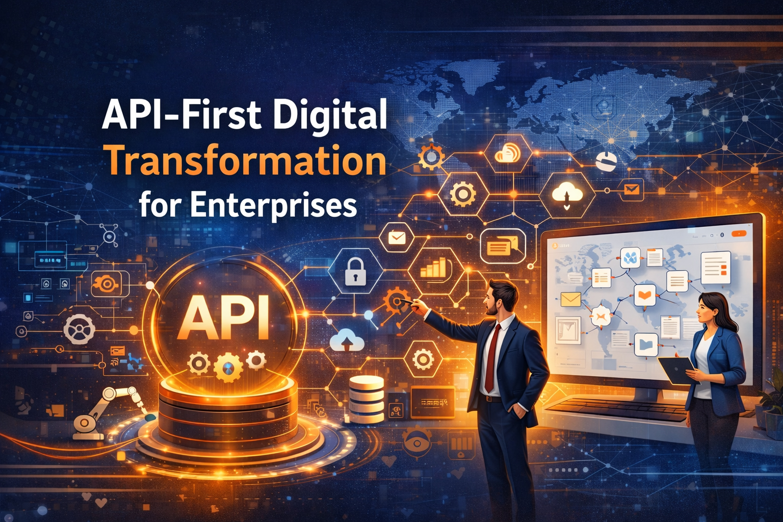 API-First Digital Transformation for Enterprises