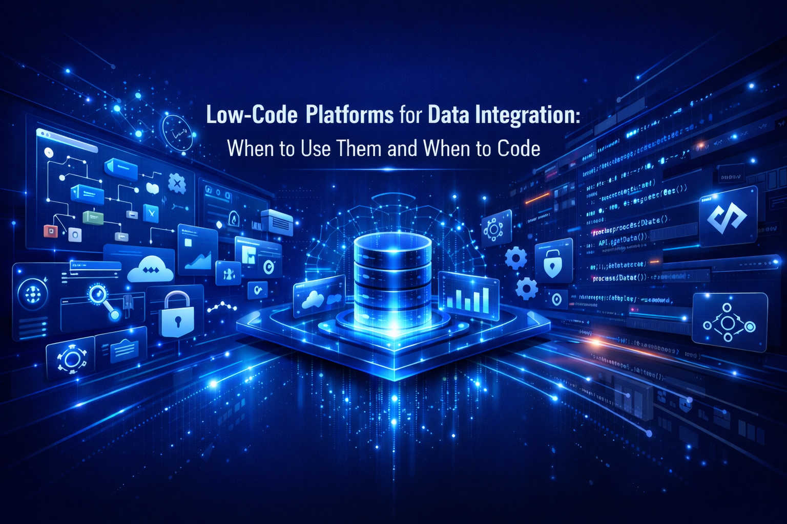 Low-Code Platforms for Data Integration: When to Use Them and When to Code