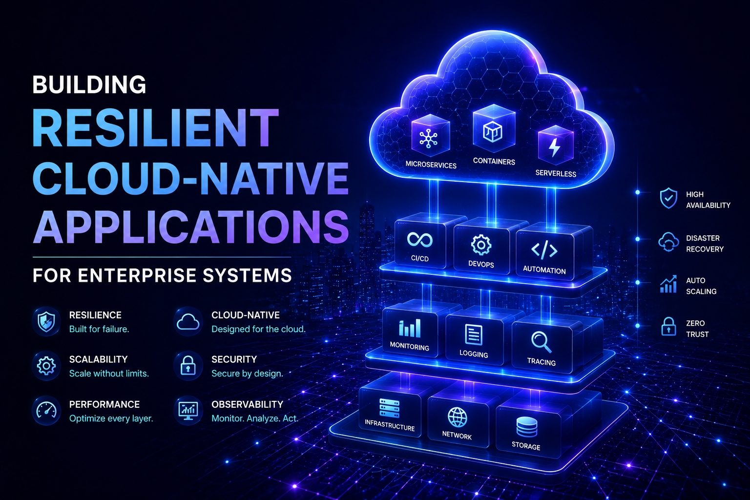 Building Resilient Cloud-Native Applications for Enterprise Systems