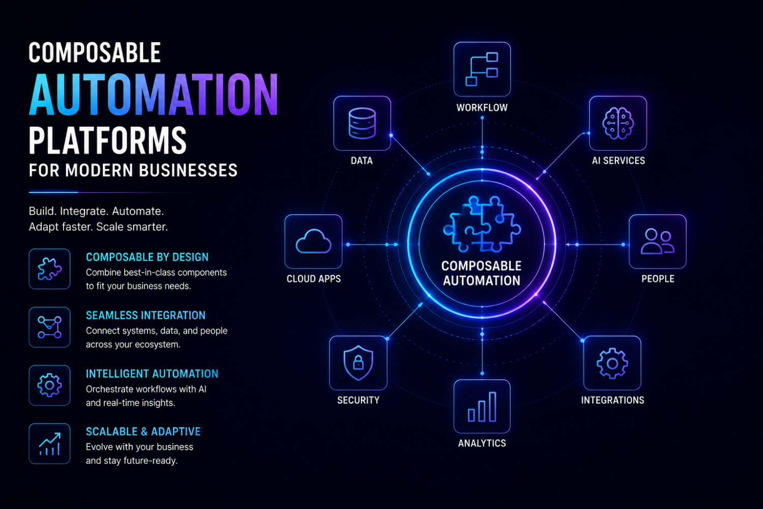 Composable automation platform architecture